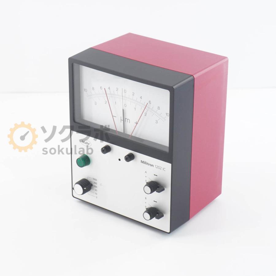 [DW]USED 8日保証 Mahr Millitron 1202 IC Indicator 電子マイクロインジケーター ミリトロン ...