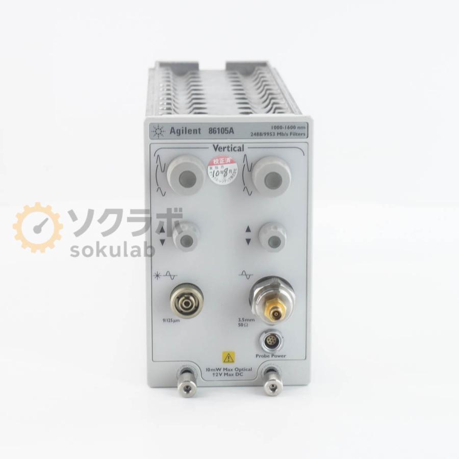 [DW]USED 8日保証 Agilent 86105A 2488/9953 Mb/s Filters Optical/Electrical Module Oscilloscope Module 光/電気モジュ...[07919-0102] |  | 02