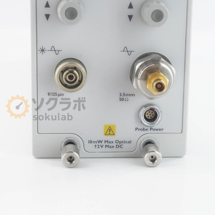 [DW]USED 8日保証 Agilent 86105A 2488/9953 Mb/s Filters Optical/Electrical Module Oscilloscope Module 光/電気モジュ...[07919-0102] |  | 04