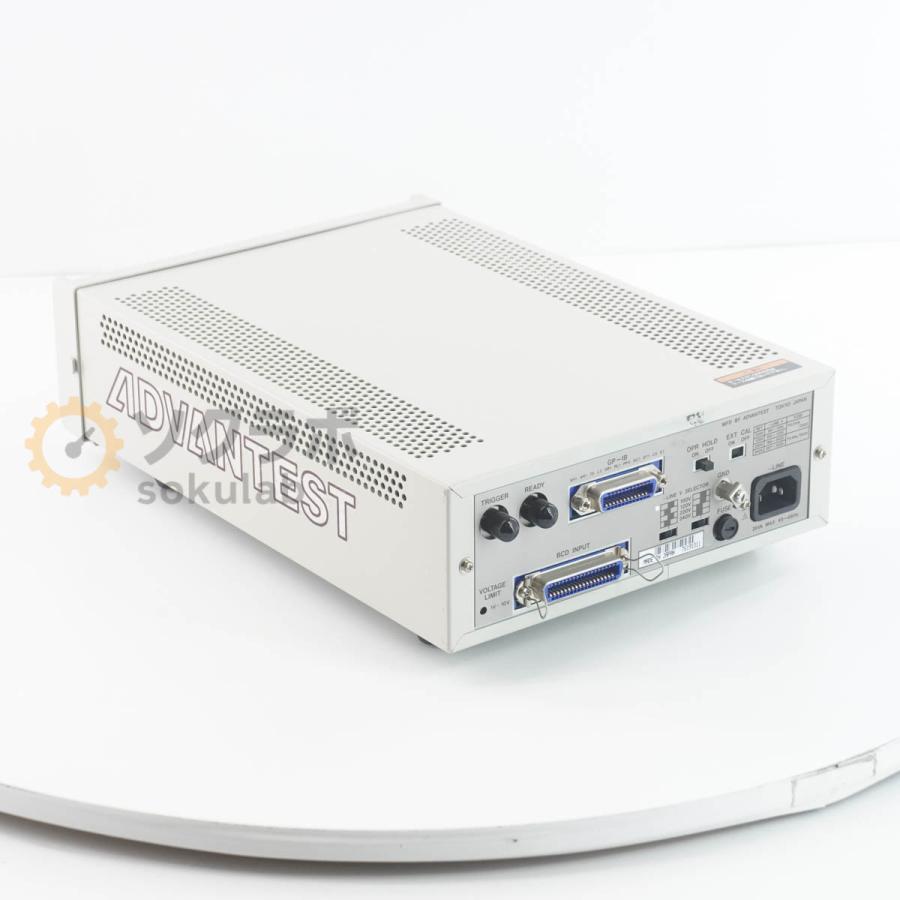 JB]USED 保証なし ADVANTEST R6142 PROGRAMMABLE DC VOLTAGE/CURRENT