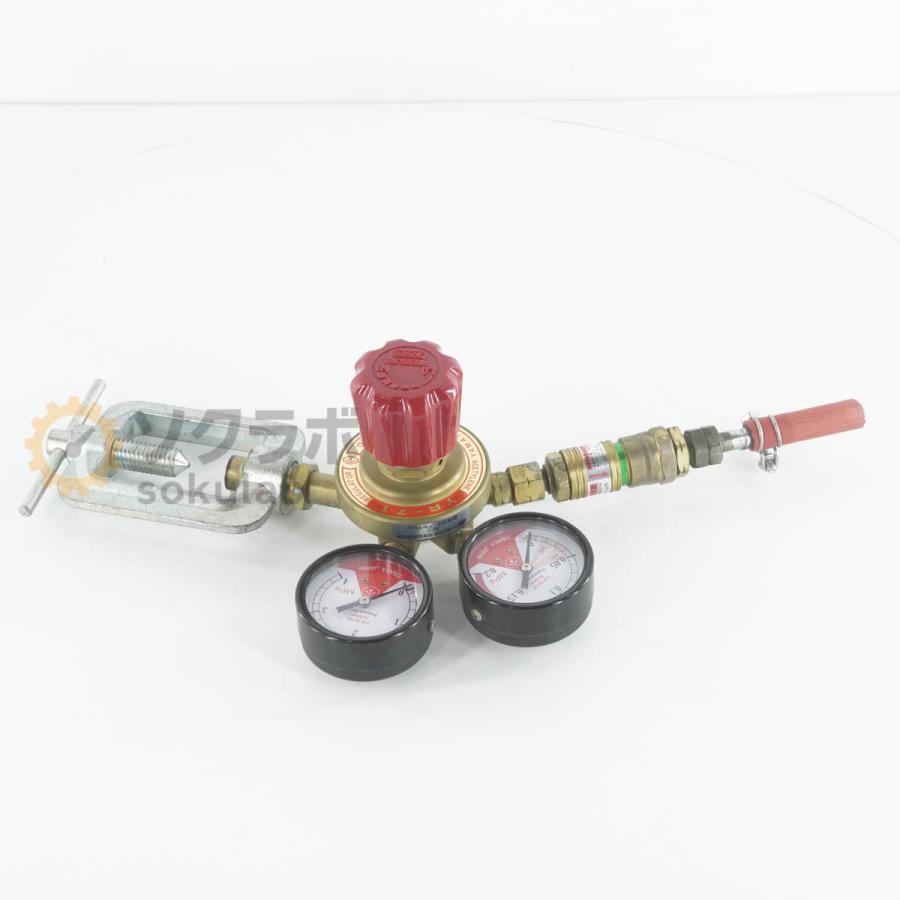 [PG]USED 8日保証 ヤマト産業 YAMATO YR-71 ガス圧力調整器 レギュレーター アセチレン 溶断用調整器 [07934-0002] |  | 07