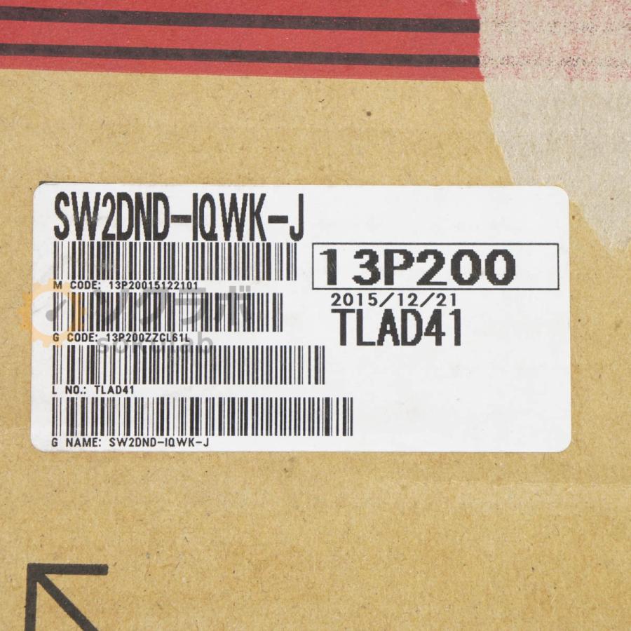 PG]USED 8日保証 MITSUBISHI SW2DND-IQWK-J MELSOFT iQ Works Version