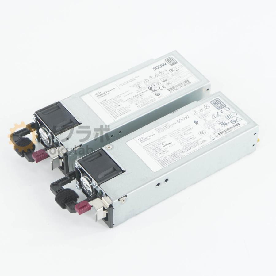 [PG]USED 8日保証 セット hp HSTNS-PC40-1 HSTNS-PL40-1 HPE ProLiant 500W サーバー 電源ユニット Server Power Supply [07982-0171] | 