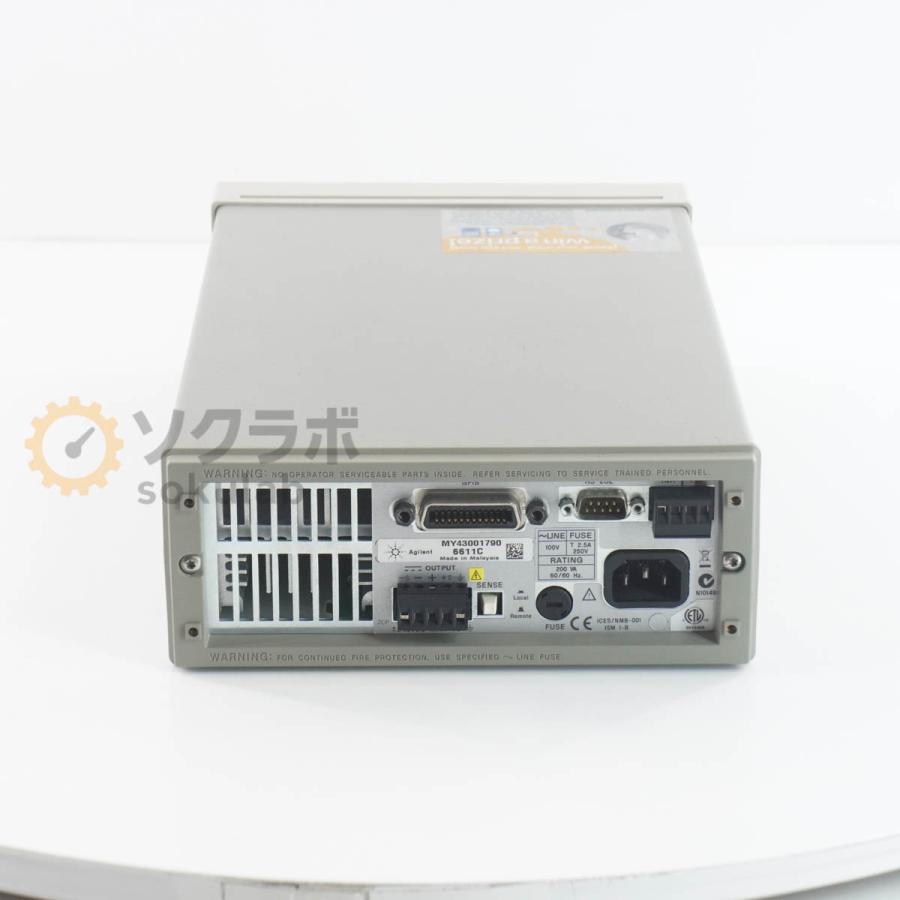 [DW]USED 8日保証 Agilent 6611C System DC Power Supply システム電源 DC電源 直流電源 0-8V/0-5A [07990-0010] |  | 15