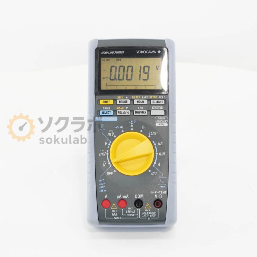 [JB]USED 保証なし YOKOGAWA TY720 DMM DIGITAL MULTIMETER デジタルマルチメーター 取扱説明書 [08023-0199] |  | 10