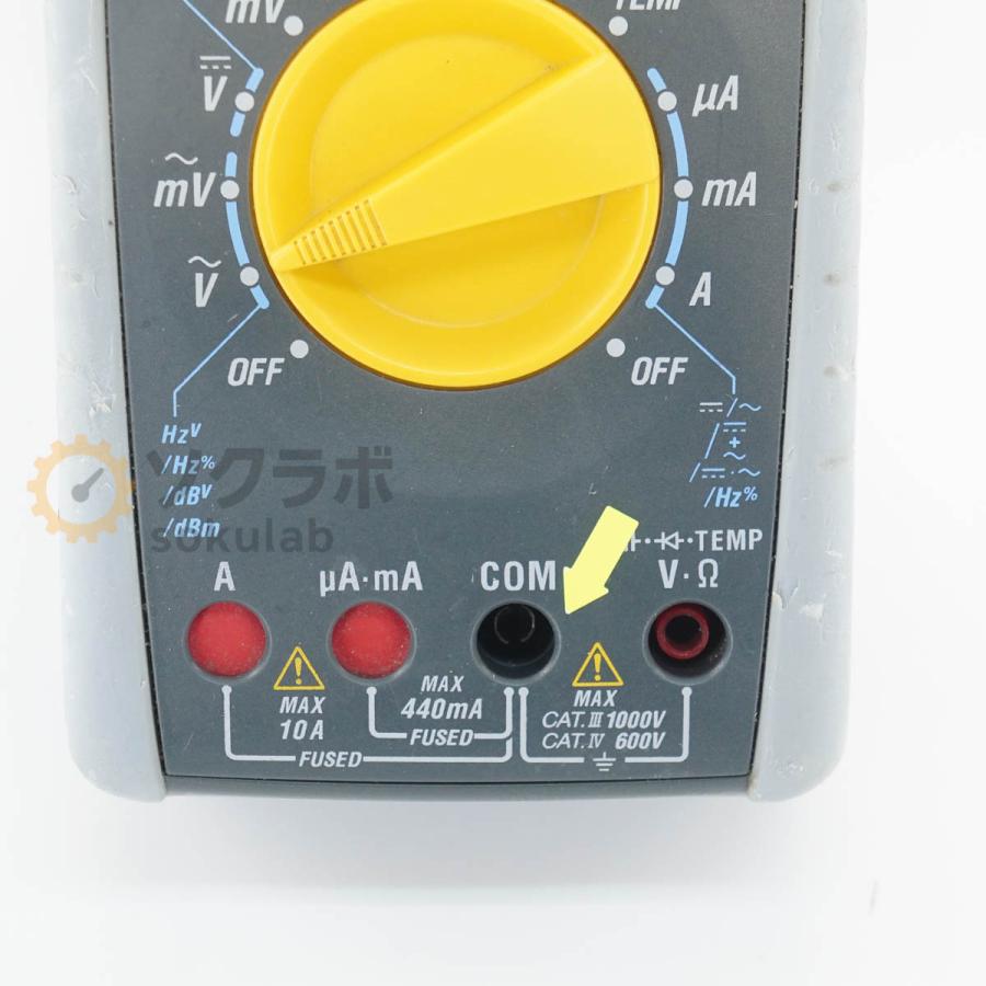 [DW]USED 8日保証 YOKOGAWA TY720 DMM DIGITAL MULTIMETER デジタルマルチメーター 取扱説明書 [08023-0201] |  | 04
