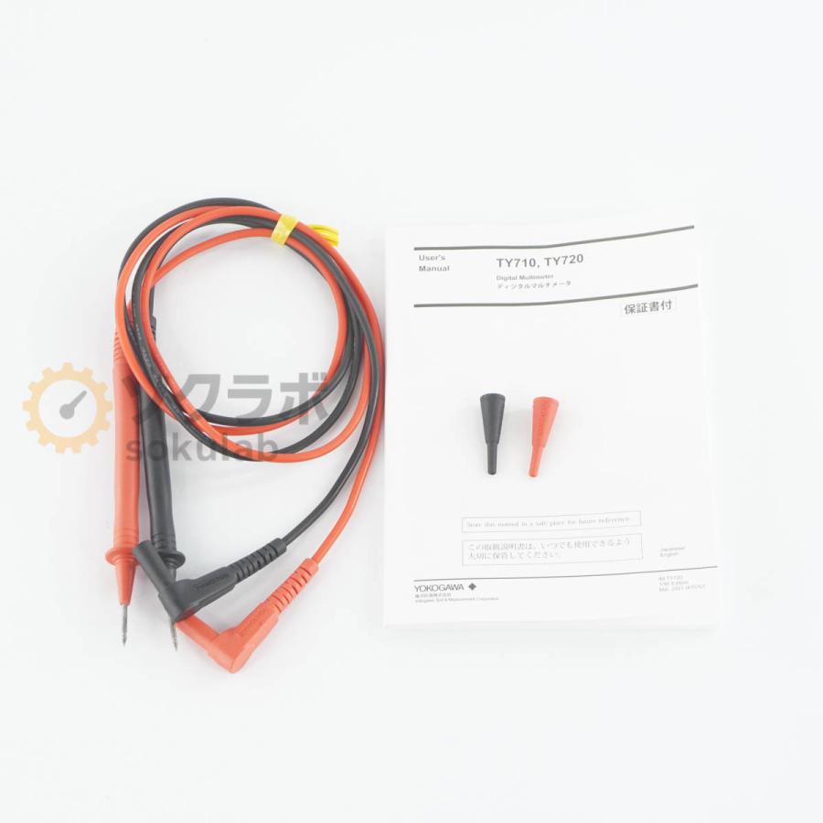 [JB]USED 保証なし YOKOGAWA TY720 DMM DIGITAL MULTIMETER デジタルマルチメーター 取扱説明書 [08023-0207] |  | 15