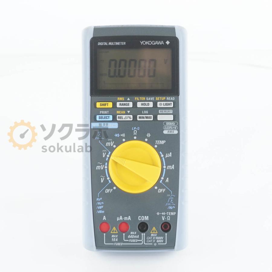 [JB]USED 保証なし YOKOGAWA TY720 DMM DIGITAL MULTIMETER デジタルマルチメーター 取扱説明書 [08023-0207] |  | 02
