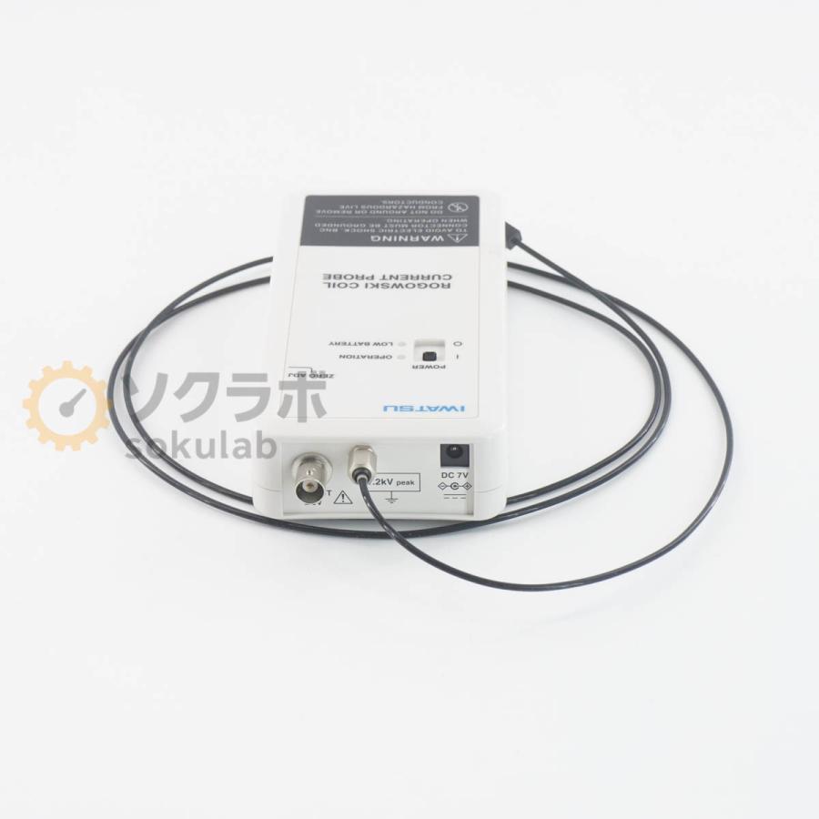 [JB]USED 保証なし IWATSU SS-283A ROGOWSKI COIL CURRENT PROBE ロゴスキーコイル電流プローブ 120A 50mV/A ACアダプター ...[08023-0243] |  | 13