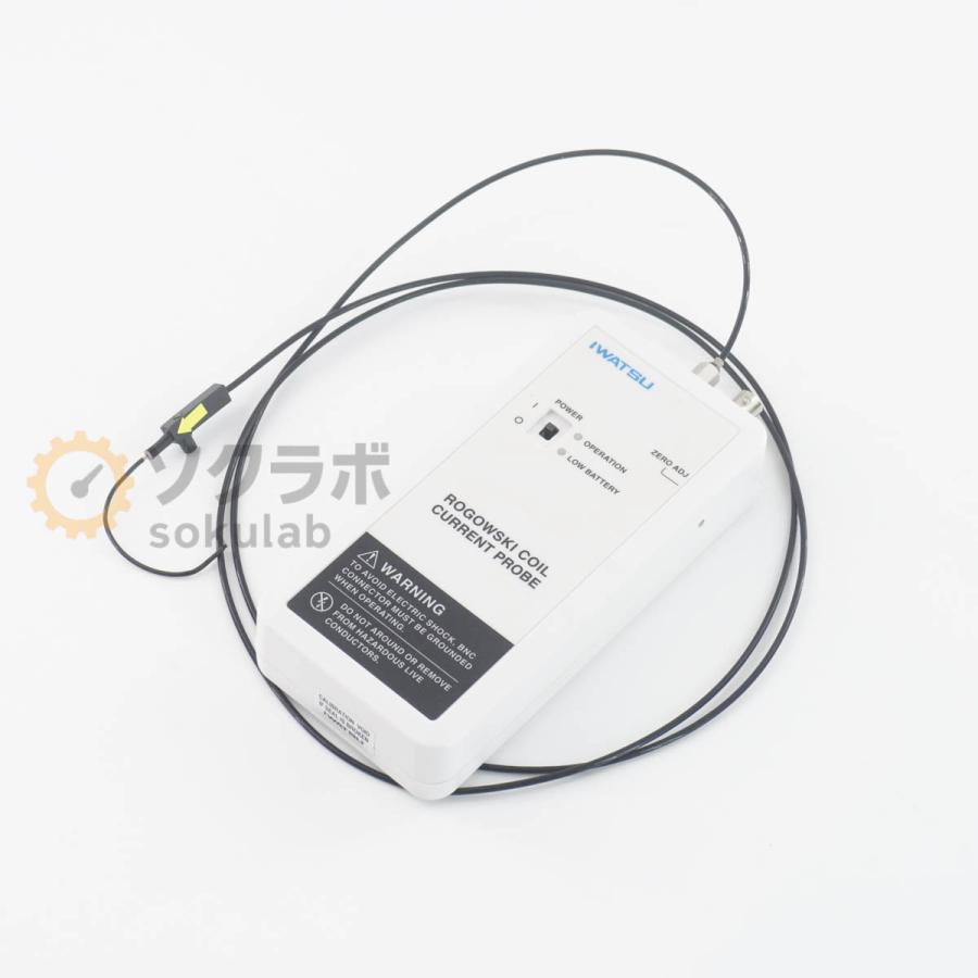 [JB]USED 保証なし IWATSU SS-285A ROGOWSKI COIL CURRENT PROBE ロゴスキーコイル電流プローブ 600A 10mV/A ACアダプター ...[08023-0248] |  | 01
