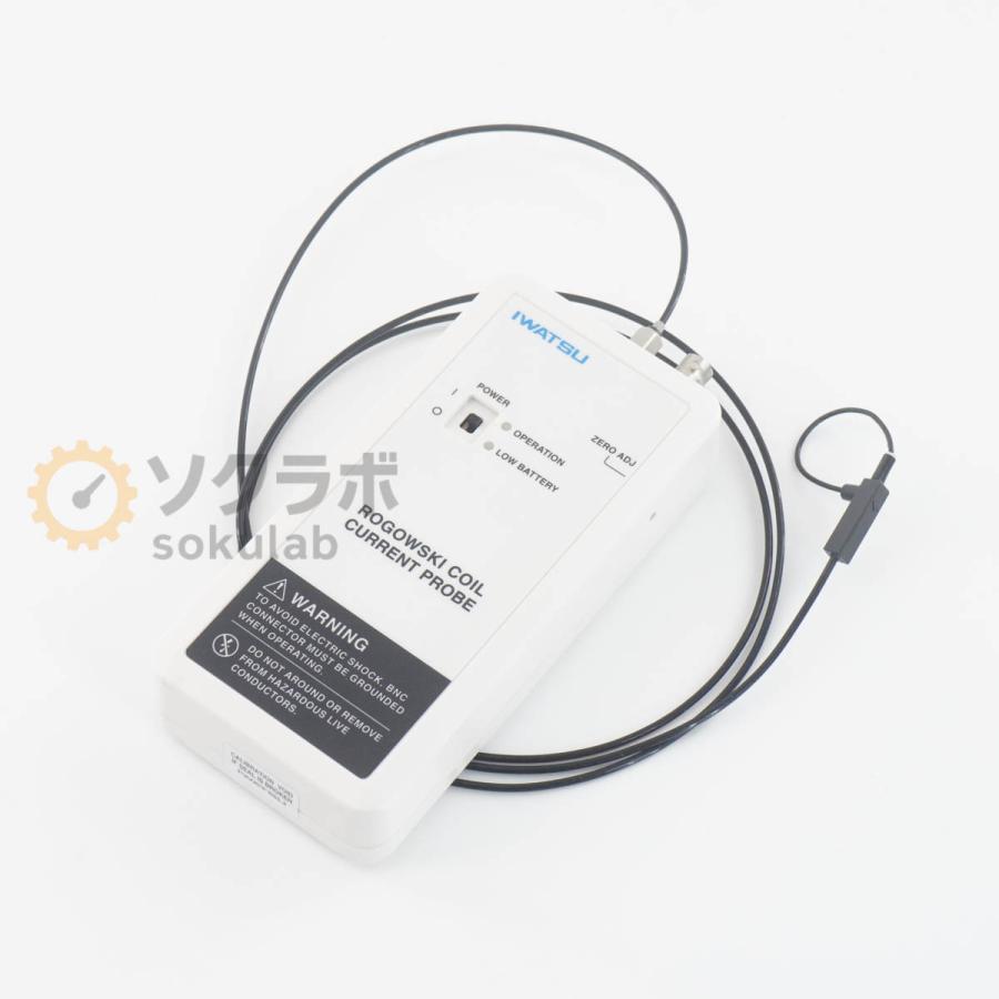 [JB]USED 保証なし IWATSU SS-285A ROGOWSKI COIL CURRENT PROBE ロゴスキーコイル電流プローブ 600A 10mV/A ACアダプター ...[08023-0249] |  | 01
