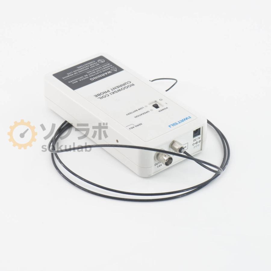 [DW]USED 8日保証 11/2024CAL IWATSU SS-288A ROGOWSKI COIL CURRENT PROBE ロゴスキーコイル電流プローブ 6000A 1mV/A AC...[08023-0257] |  | 06