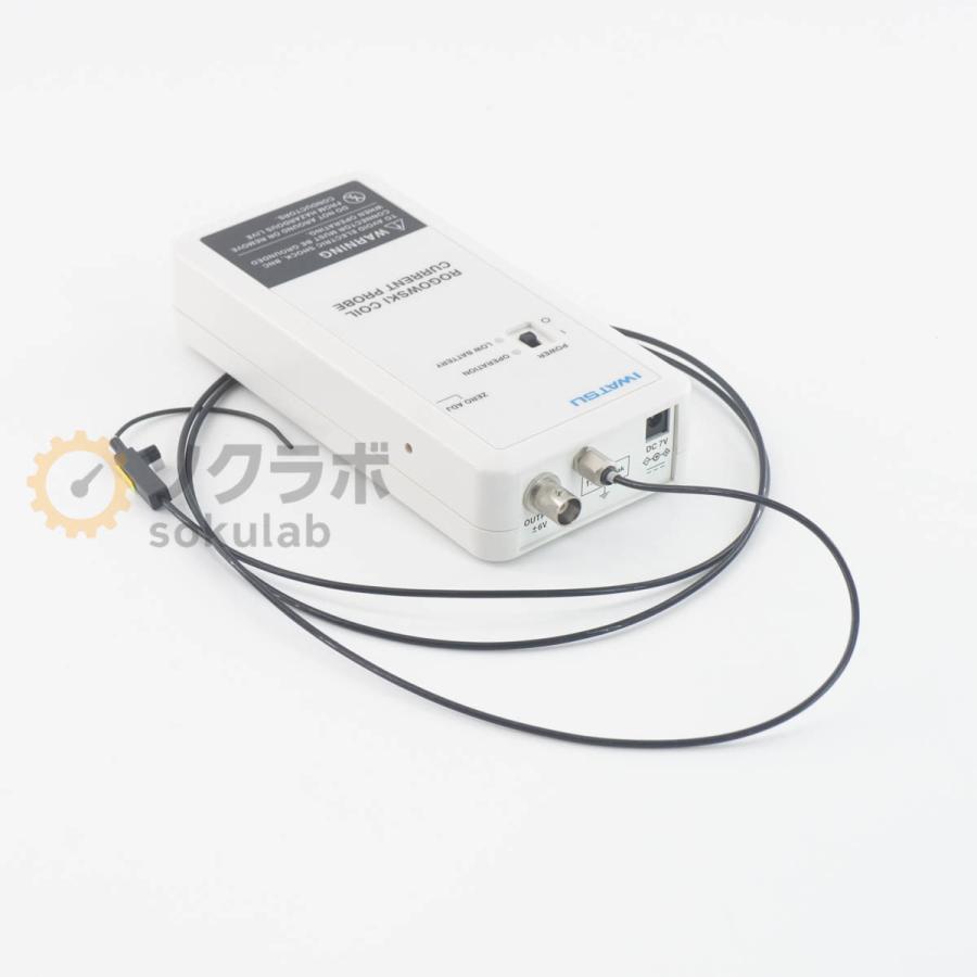 [JB]USED 保証なし IWATSU SS-288A ROGOWSKI COIL CURRENT PROBE ロゴスキーコイル電流プローブ 6000A 1mV/A ACアダプター ...[08023-0258] |  | 06