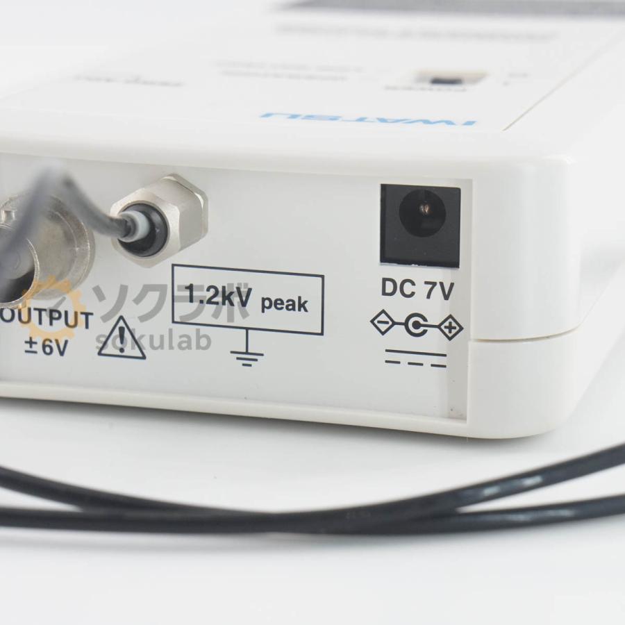 [JB]USED 保証なし IWATSU SS-288A ROGOWSKI COIL CURRENT PROBE ロゴスキーコイル電流プローブ 6000A 1mV/A ACアダプター ...[08023-0258] |  | 07