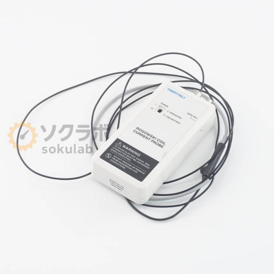 [JB]USED 保証なし IWATSU SS-625M ROGOWSKI COIL CURRENT PROBE ロゴスキーコイル電流プローブ 600A 10mV/A ACアダプター ...[08023-0261] |  | 01