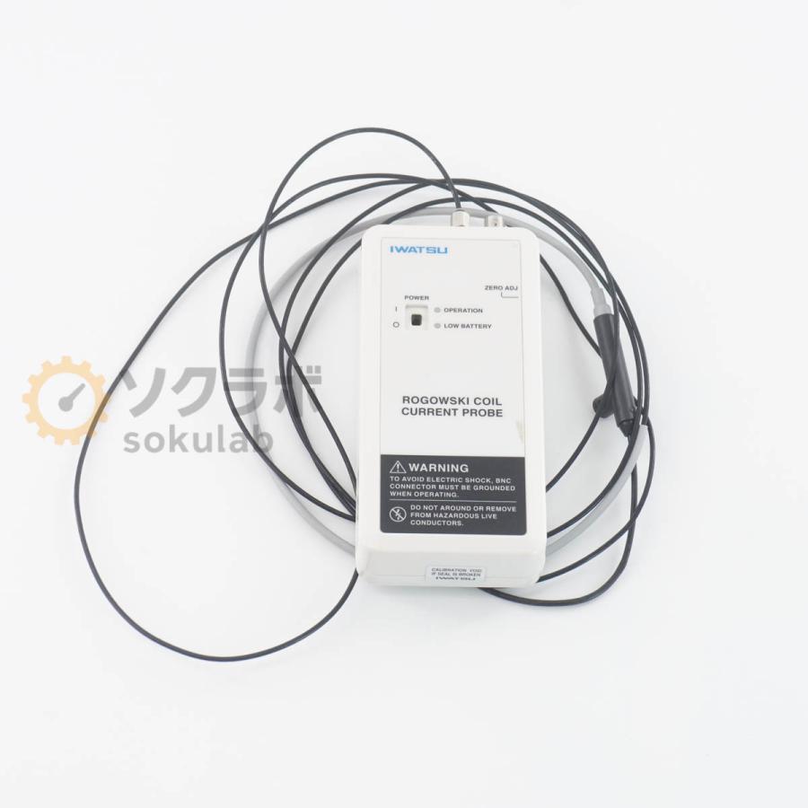 [JB]USED 保証なし IWATSU SS-625M ROGOWSKI COIL CURRENT PROBE ロゴスキーコイル電流プローブ 600A 10mV/A ACアダプター ...[08023-0261] |  | 02