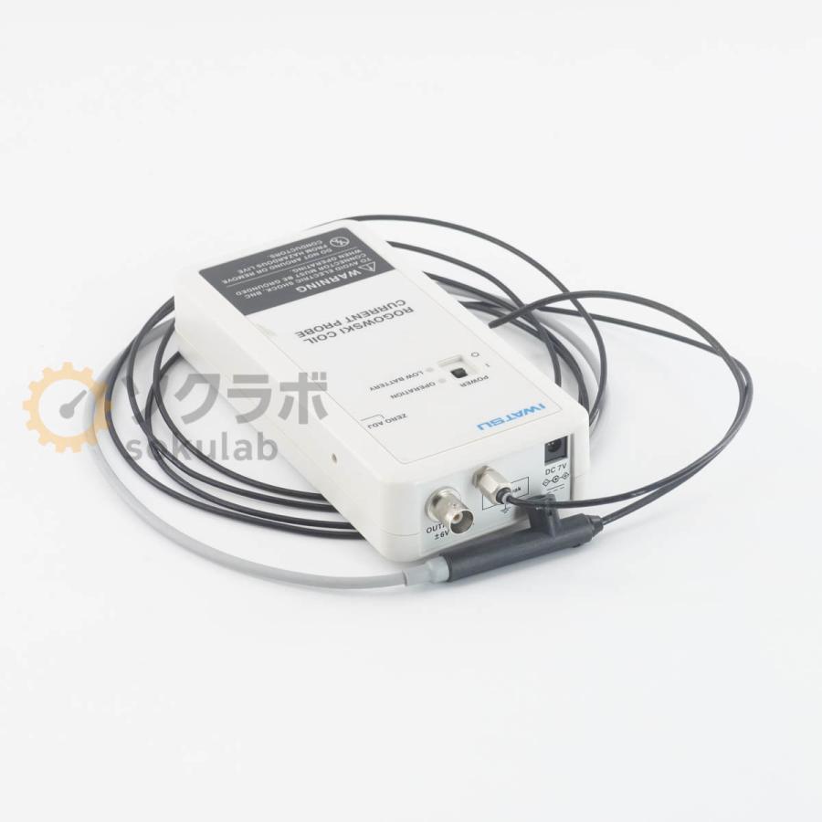 [JB]USED 保証なし IWATSU SS-625M ROGOWSKI COIL CURRENT PROBE ロゴスキーコイル電流プローブ 600A 10mV/A ACアダプター ...[08023-0261] |  | 06