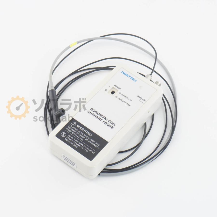 [JB]USED 保証なし IWATSU SS-628M ROGOWSKI COIL CURRENT PROBE ロゴスキーコイル電流プローブ 6000A 1mV/A ACアダプター ...[08023-0262] |  | 01