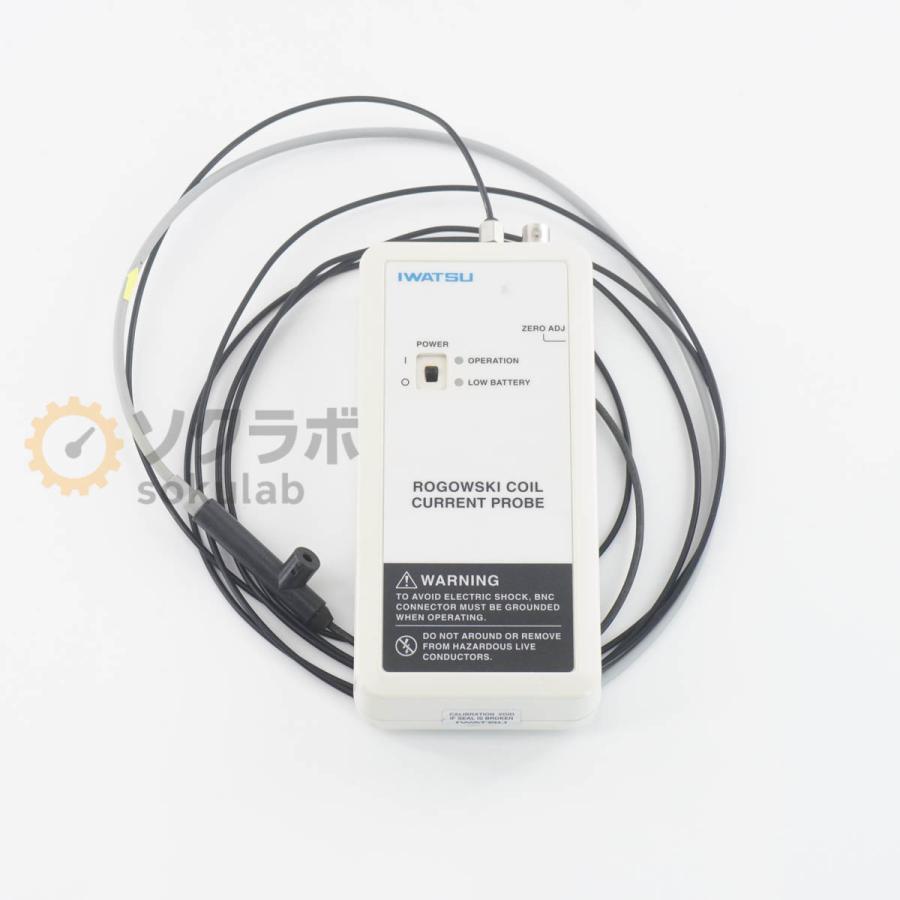 [JB]USED 保証なし IWATSU SS-628M ROGOWSKI COIL CURRENT PROBE ロゴスキーコイル電流プローブ 6000A 1mV/A ACアダプター ...[08023-0262] |  | 02