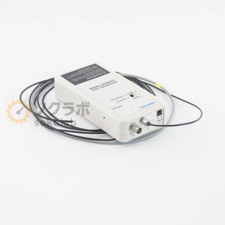 [JB]USED 保証なし IWATSU SS-628M ROGOWSKI COIL CURRENT PROBE ロゴスキーコイル電流プローブ 6000A 1mV/A ACアダプター ...[08023-0262] |  | 06
