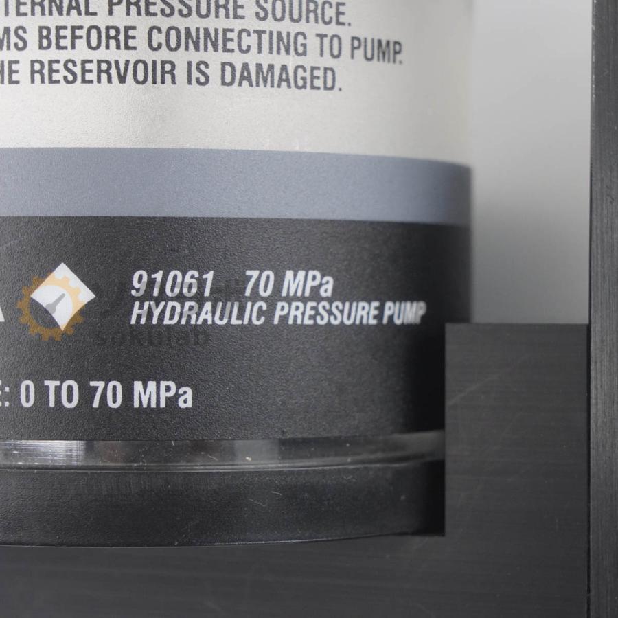 [JB]USED 保証なし YOKOGAWA 91060 91061 PRESSURE PUMP KIT 液圧ハンドポンプ ハンドポンプキット 70MPa 取扱説明書 [08023-0287] |  | 10