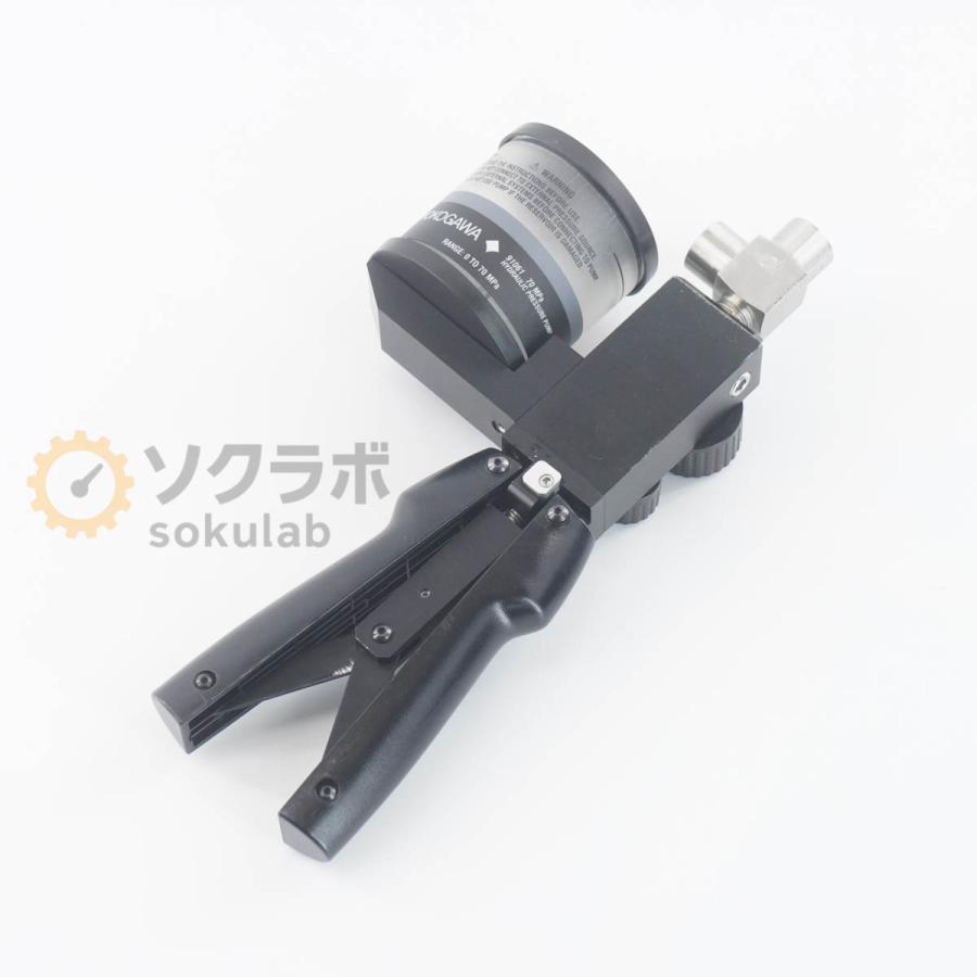[JB]USED 保証なし YOKOGAWA 91060 91061 PRESSURE PUMP KIT 液圧ハンドポンプ ハンドポンプキット 70MPa 取扱説明書 [08023-0287] |  | 01