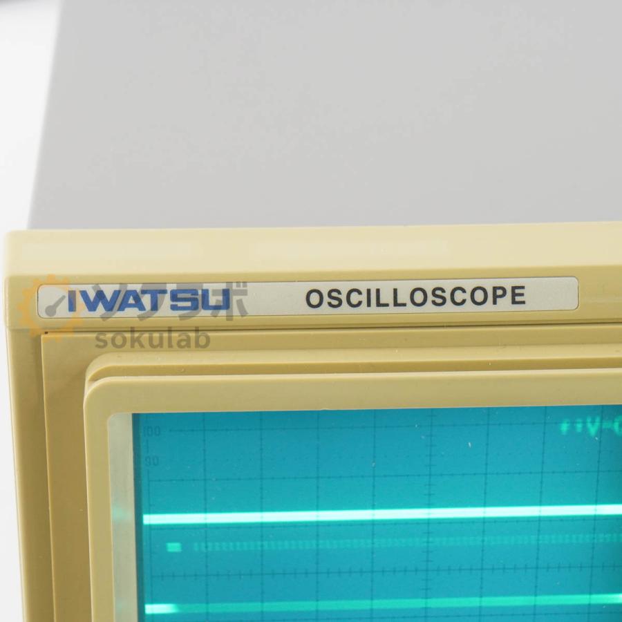 [DW]USED 8日保証 IWATSU SS-7805A OSCILLOSCOPE オシロスコープ 50MHz 電源コード [08032-0003] |  | 10
