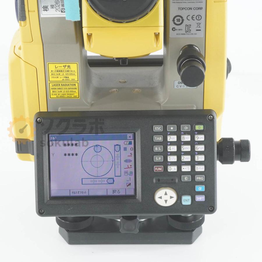 [SP]USED 30日保証 校正済み完動品 TOPCON OS-105F トータルステーション TOTAL STATION 測量機 測量基本CE 電源コード 取...[08046-0001] |  | 04