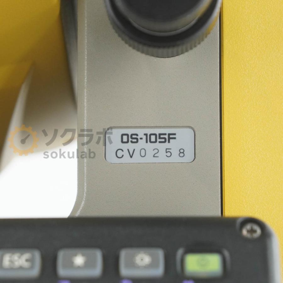[SP]USED 30日保証 校正済み完動品 TOPCON OS-105F トータルステーション TOTAL STATION 測量機 測量基本CE 電源コード 取...[08046-0001] |  | 05