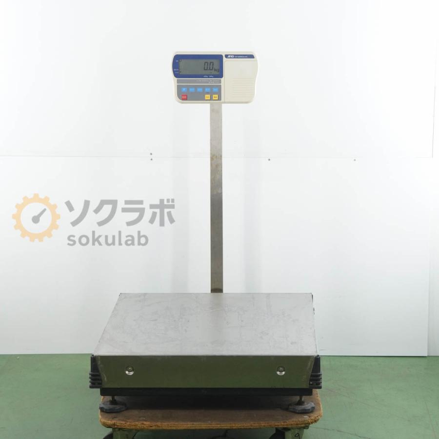 [JB]USED 保証なし 2019年製 A＆D HV-600KGL4-K HV-G-K 大型デジタル台はかり 台はかり Digital Scale ひょう量300/600kg [08052-0001] |  | 02