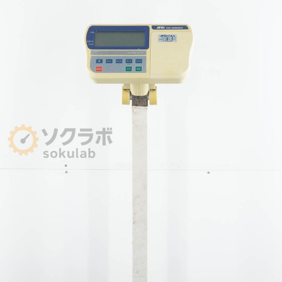 [JB]USED 保証なし A＆D HW-600KGL4 HW-G 重量物用大型デジタル台はかり 台はかり Digital Scale ひょう量600kg [08052-0004] |  | 03