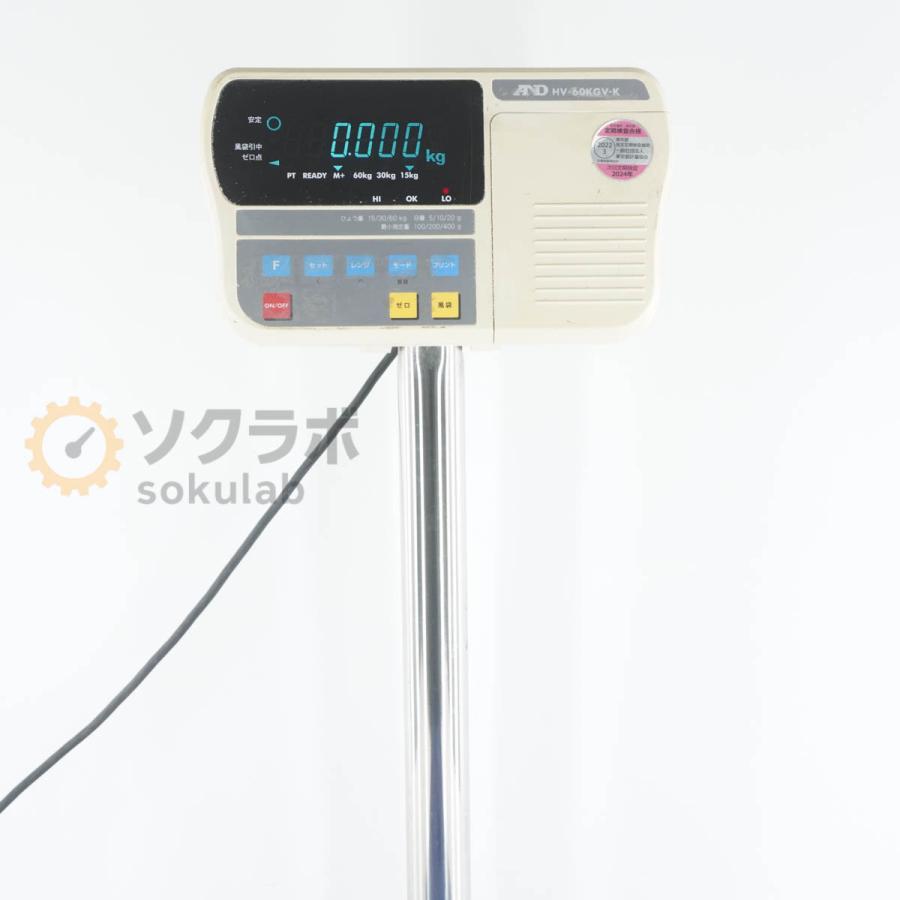 [JB]USED 保証なし 2017年製 A＆D HV-60KGV-K HV-G-K 防塵・防水デジタル台はかり 台はかり Digital Scale ひょう量15/30/6...[08052-0010] |  | 03