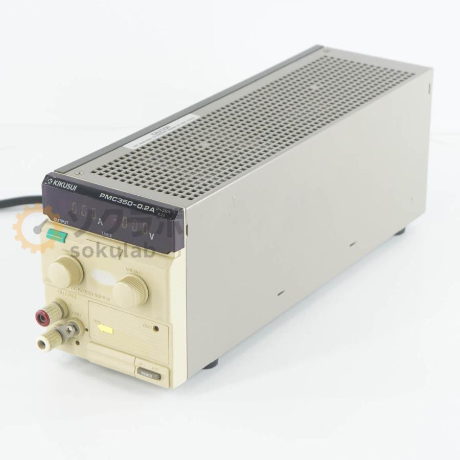 [DW]USED 8日保証 3台入荷 KIKUSUI PMC350-0.2A PMC-A REGULATED DC POWER SUPPLY 直流安定化電源 DC電源 直流電源 0~350V ...[08055-0177] |  | 01