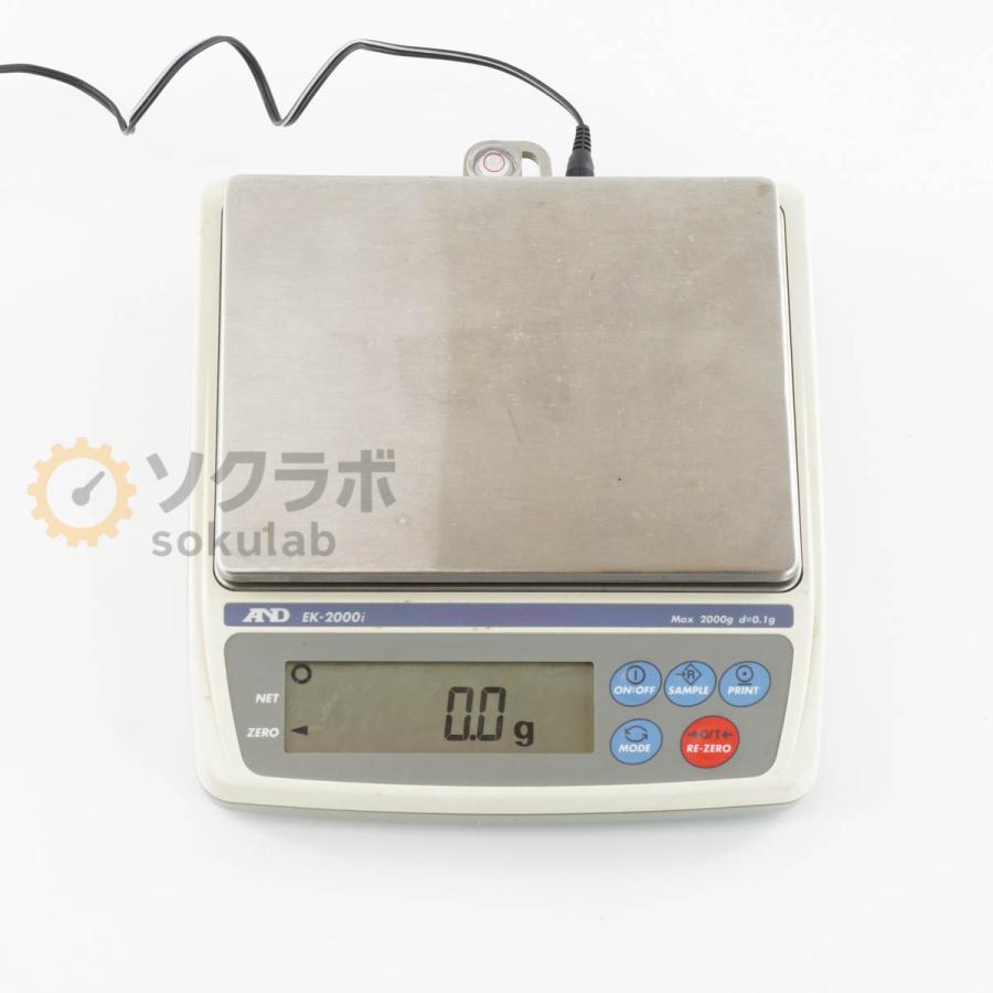 [DW]USED 8日保証 A＆D EK-2000i EK-i Balance コンパクト天びん 電子天秤 電子天びん ひょう量2000g ACアダプター [08055-0198] |  | 02