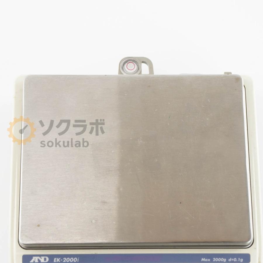 [DW]USED 8日保証 A＆D EK-2000i EK-i Balance コンパクト天びん 電子天秤 電子天びん ひょう量2000g ACアダプター [08055-0198] |  | 04