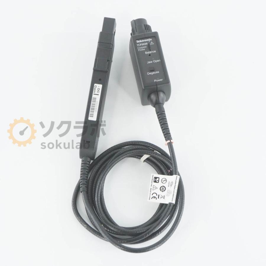 [DW]USED 8日保証 Tektronix TCP2020 AC/DC Current Probe 電流プローブ カレントプローブ 20A ...