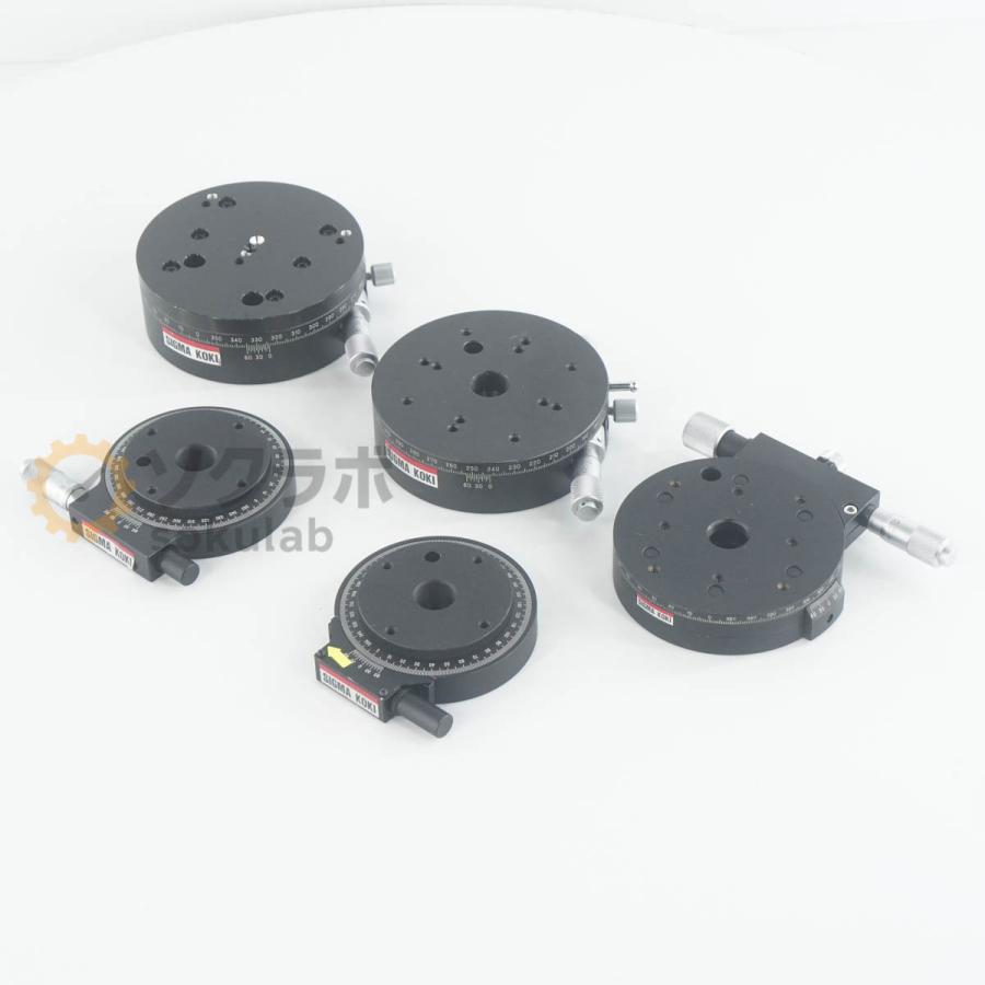 [DW]USED 8日保証 セット SIGMA KOKI Stage シグマ光機 回転ステージ ステージ部品 光学部品 [08069-0347] |  | 01