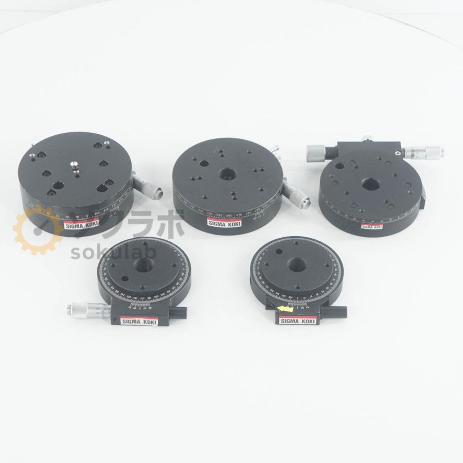 [DW]USED 8日保証 セット SIGMA KOKI Stage シグマ光機 回転ステージ ステージ部品 光学部品 [08069-0347] |  | 02