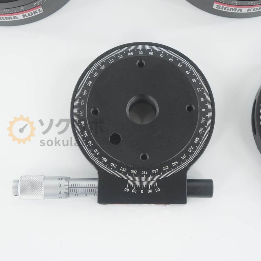 [DW]USED 8日保証 セット SIGMA KOKI Stage シグマ光機 回転ステージ ステージ部品 光学部品 [08069-0347] |  | 03