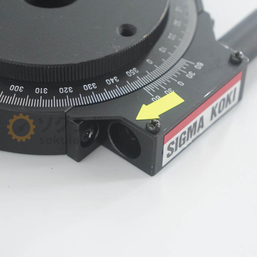 [DW]USED 8日保証 セット SIGMA KOKI Stage シグマ光機 回転ステージ ステージ部品 光学部品 [08069-0347] |  | 05