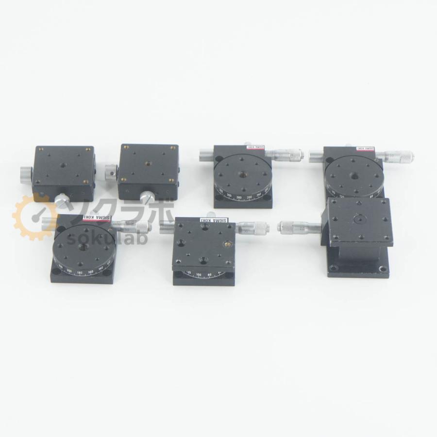 [DW]USED 8日保証 セット SIGMA KOKI Stage シグマ光機 ステージ部品 光学部品 [08069-0348] |  | 12