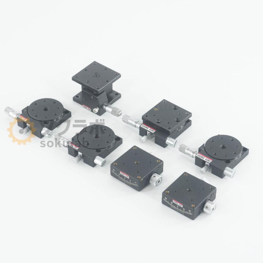 [DW]USED 8日保証 セット SIGMA KOKI Stage シグマ光機 ステージ部品 光学部品 [08069-0348] |  | 01