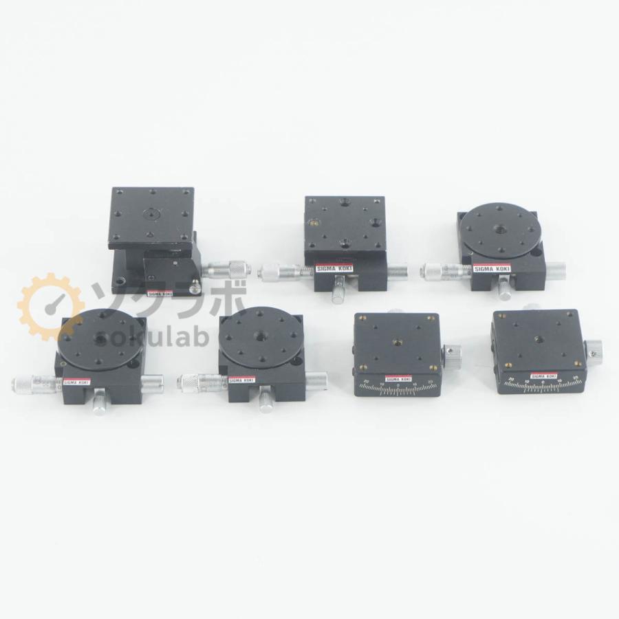 [DW]USED 8日保証 セット SIGMA KOKI Stage シグマ光機 ステージ部品 光学部品 [08069-0348] |  | 02