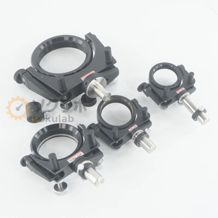 [DW]USED 8日保証 セット SIGMA KOKI Lens Holder シグマ光機 レンズホルダー Stage ステージ部品 光学部品 [08069-0352] | 