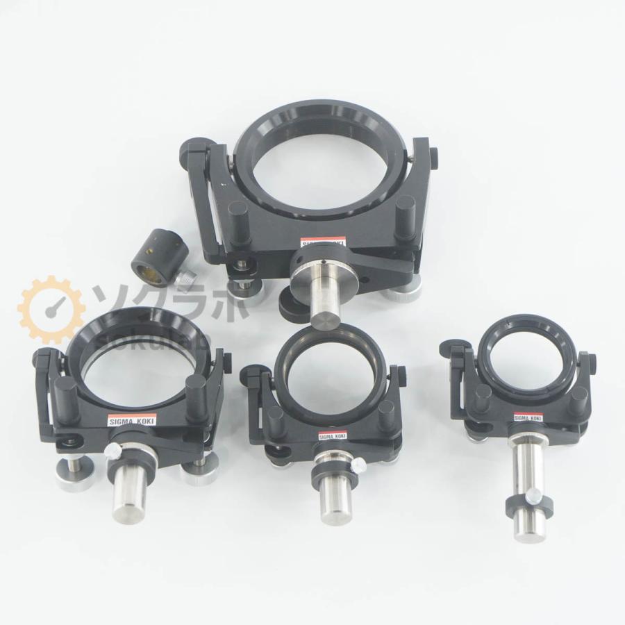 [DW]USED 8日保証 セット SIGMA KOKI Lens Holder シグマ光機 レンズホルダー Stage ステージ部品 光学部品 [08069-0352] |  | 02