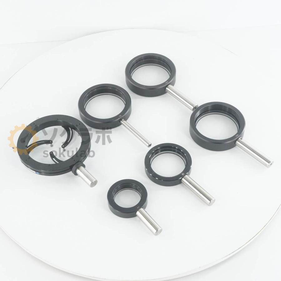 [DW]USED 8日保証 セット SIGMA KOKI 60 80 100 100A Lens Holder シグマ光機 レンズホルダー Stage ステージ部品 光学部品 [08069-0359] | 