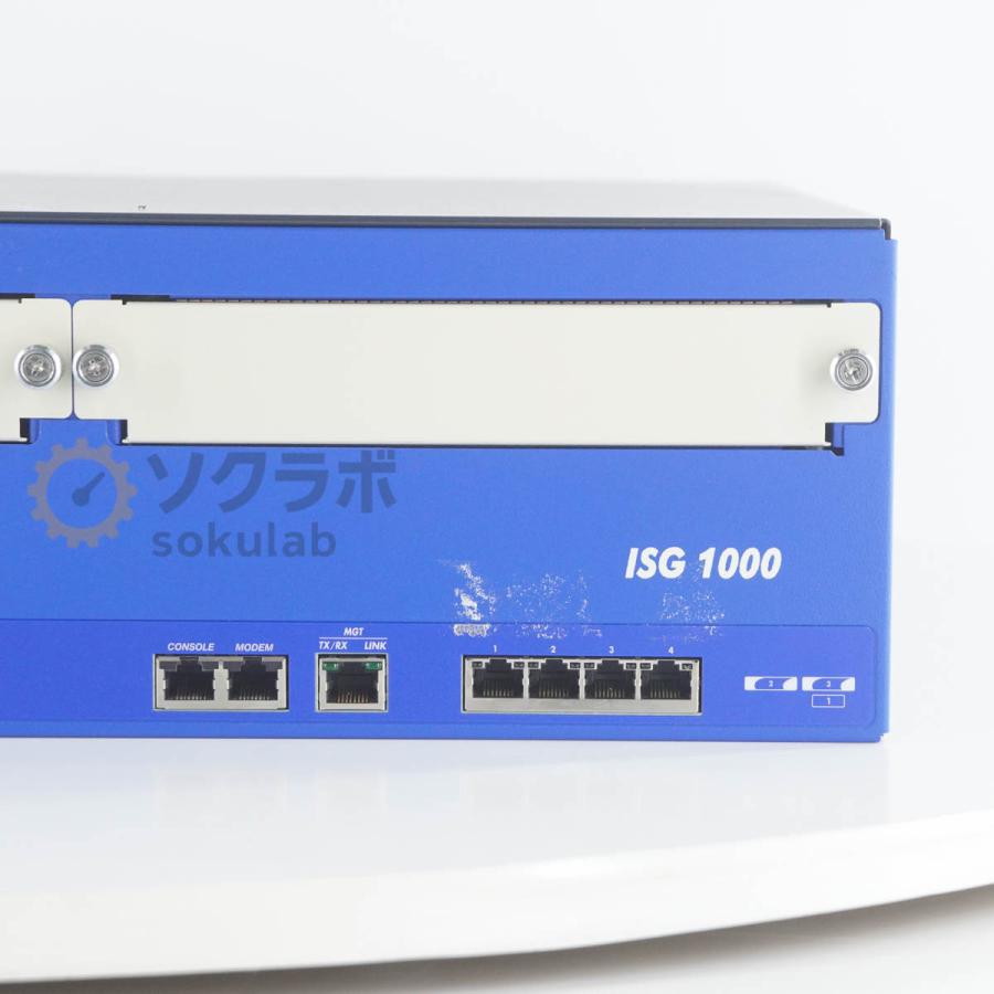 [PG]USED 8日保証 Juniper Networks NS-ISG-1000 ISG 1000 ファイアウォール セキュリティゲートウェイ [08070-0004] |  | 04