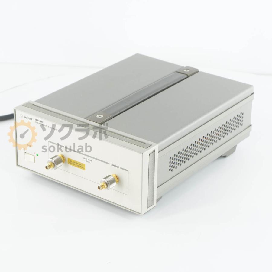[DW]USED 8日保証 Agilent 8449B PREAMPLIFIER プリアンプ 増幅器 1-26.5GHz [08070 ...