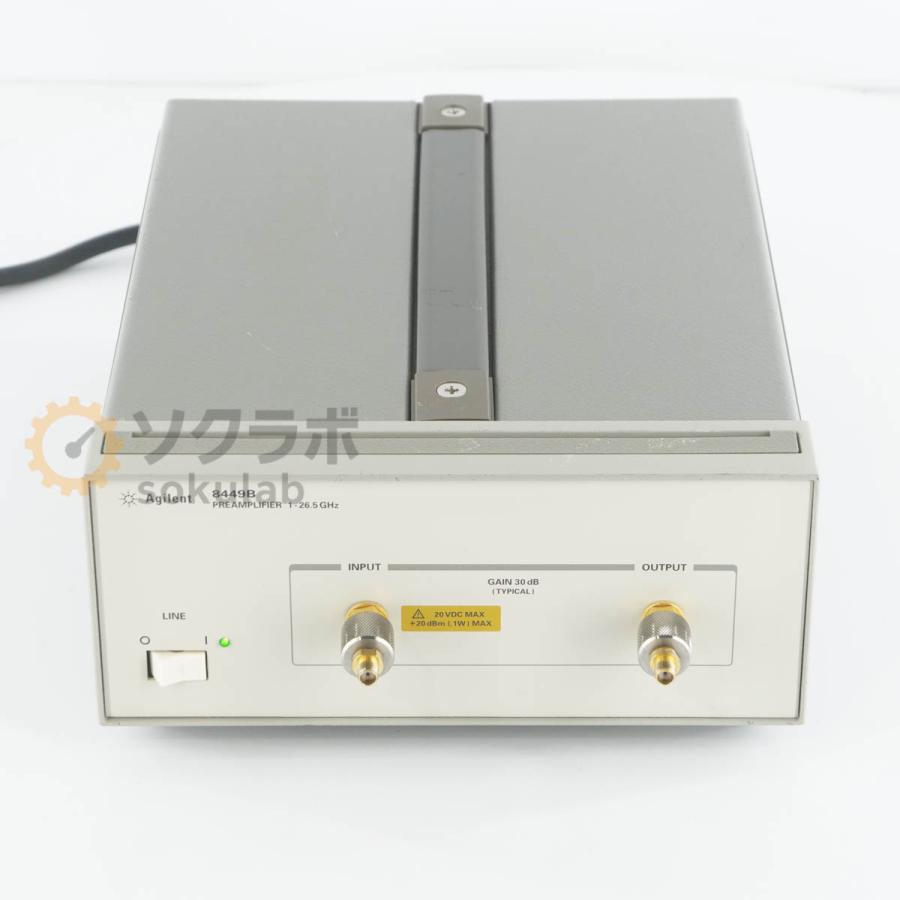 [DW]USED 8日保証 Agilent 8449B PREAMPLIFIER プリアンプ 増幅器 1-26.5GHz [08070 ...