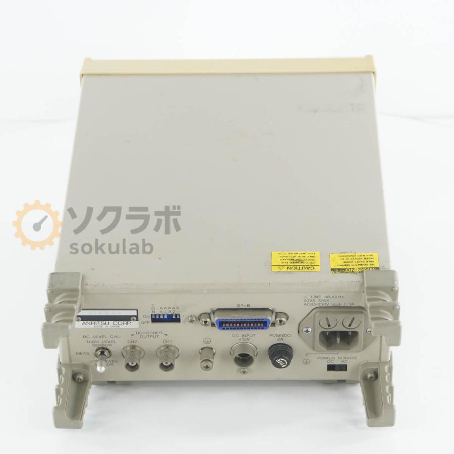 DW]USED Anritsu ML910B OPTICAL METER 光パワーメーター オプティカル